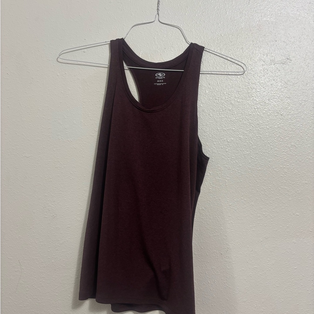 Women's Maroon Tank Top